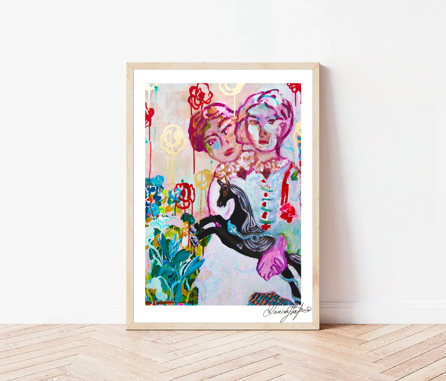 Signed Open Edition Print - C’est Romantique Bébé
