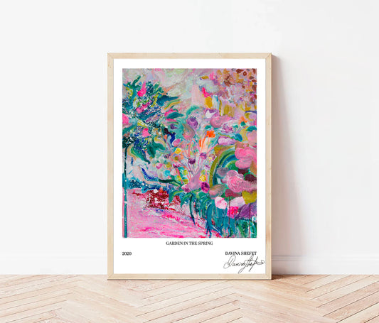 Signed Open Edition Print - Garden in the Spring
