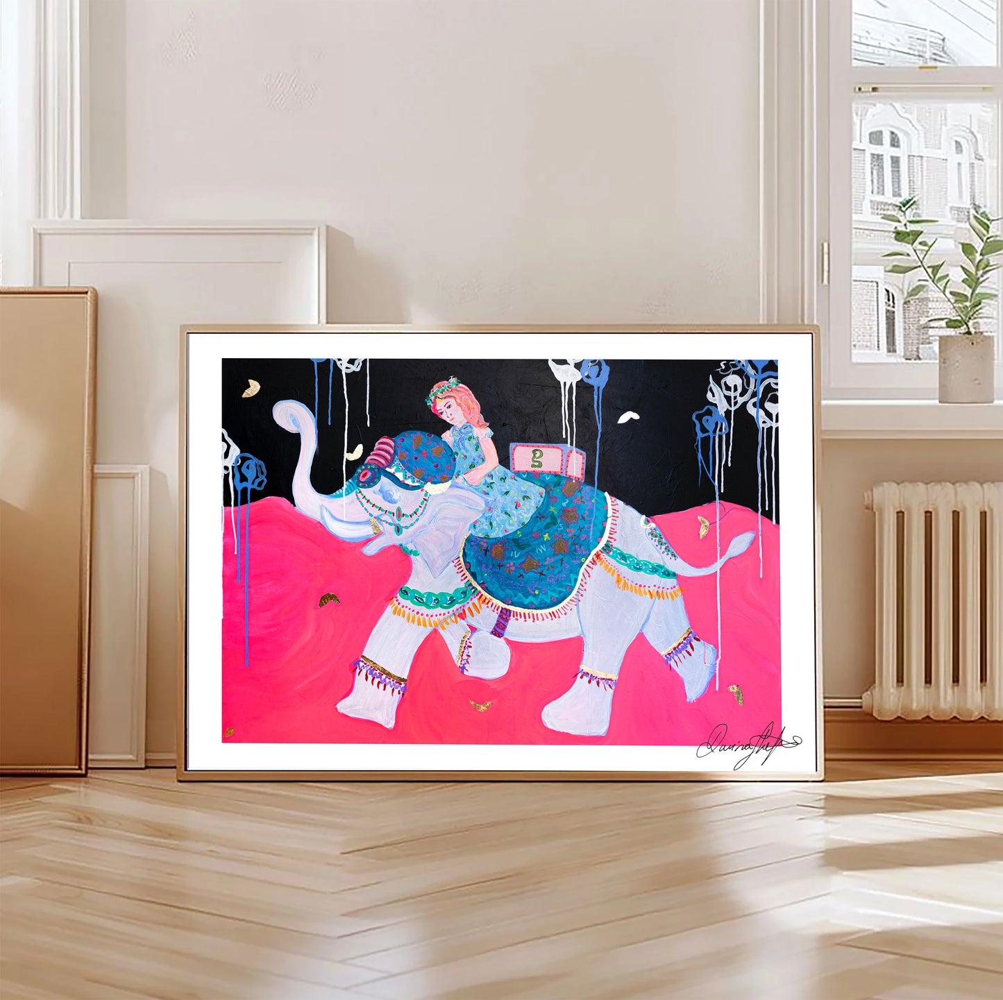 Signed Open Edition Print - Elephant