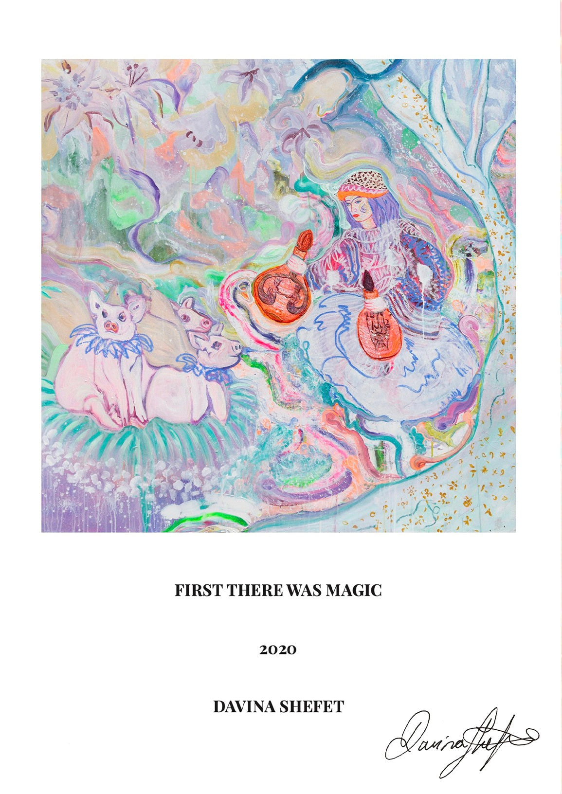 Signed Open Edition Print - First These Was Magic