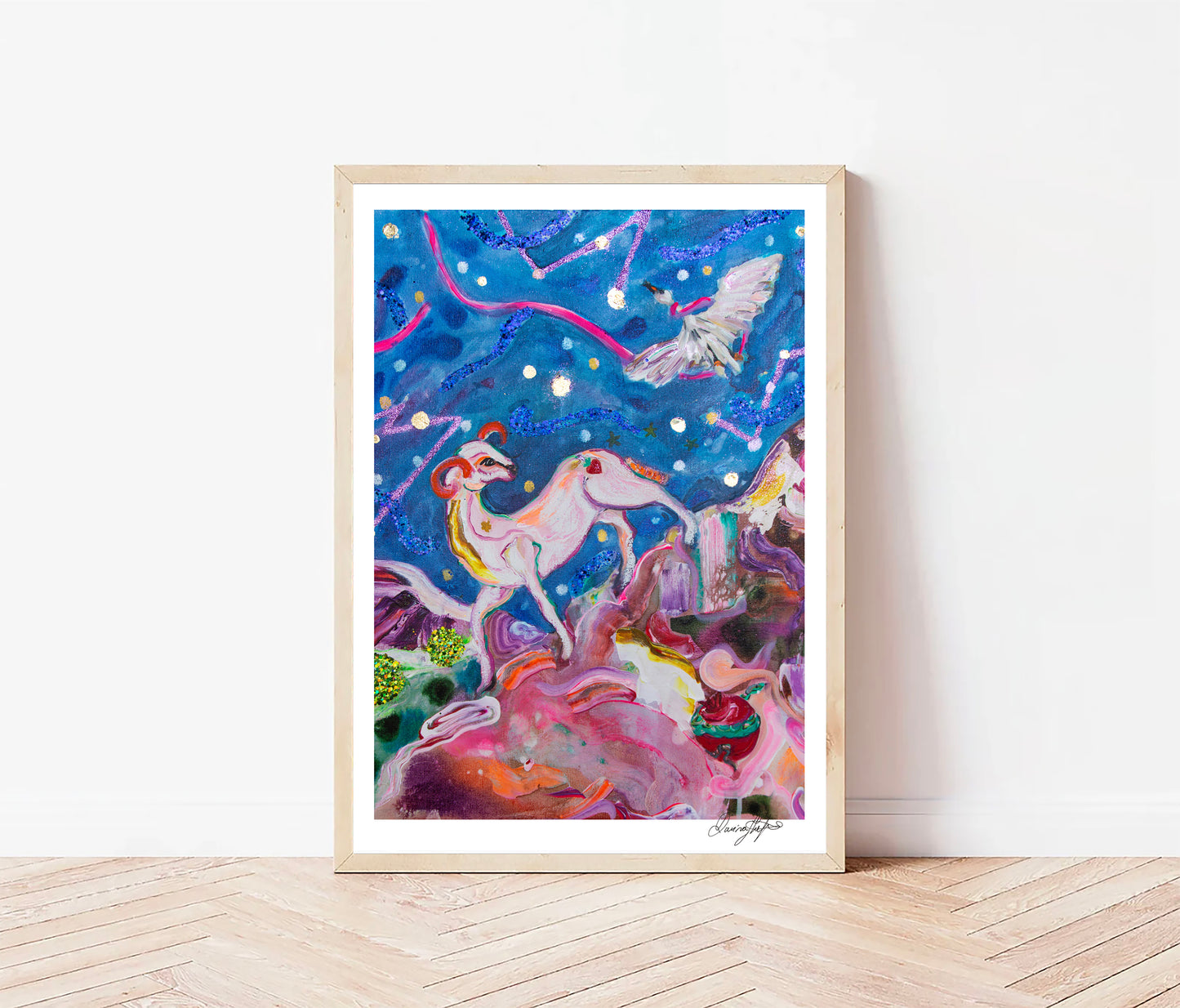 Signed Open Edition Print - Look at the Sky