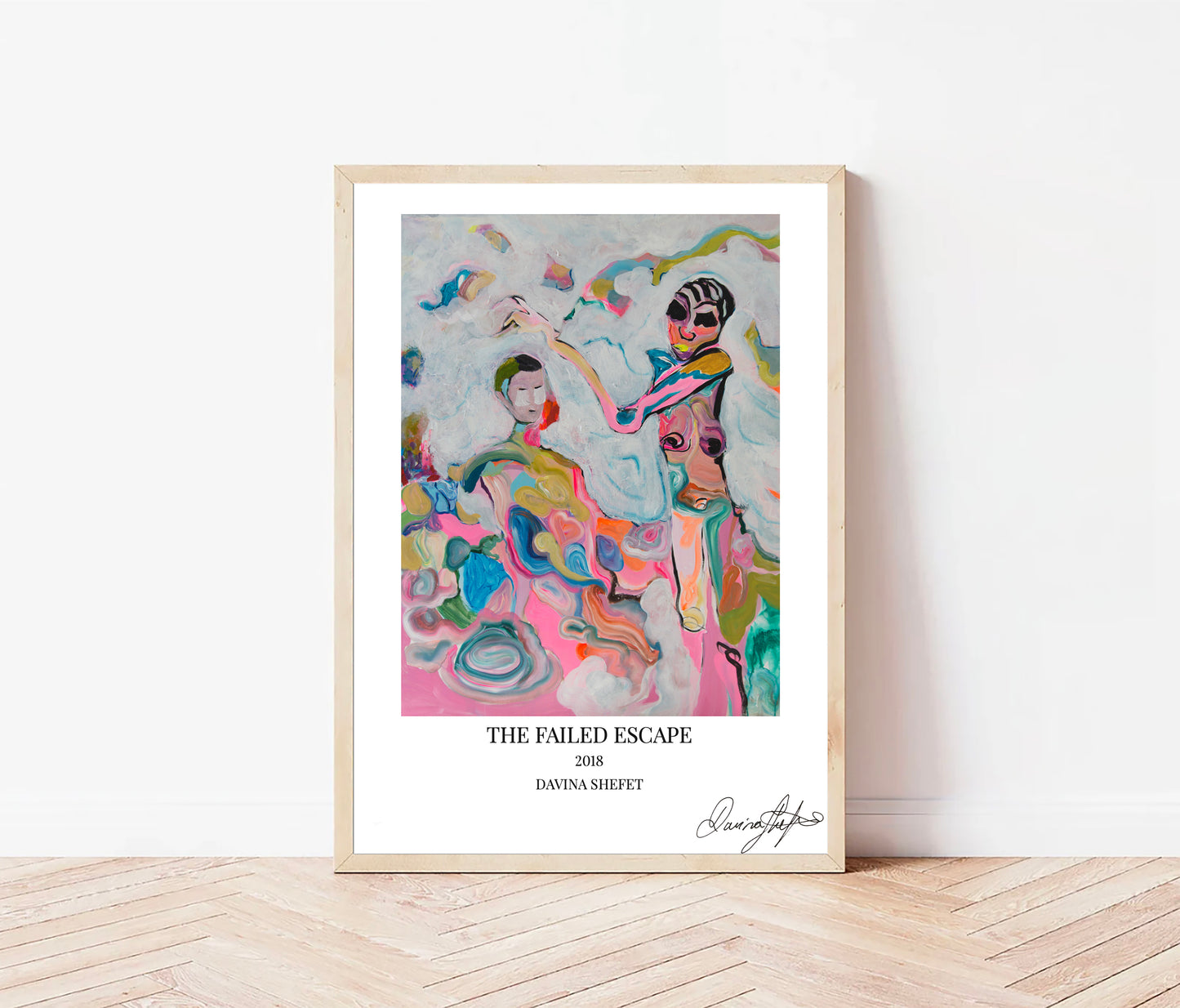 Signed Open Edition Print - The failed escape