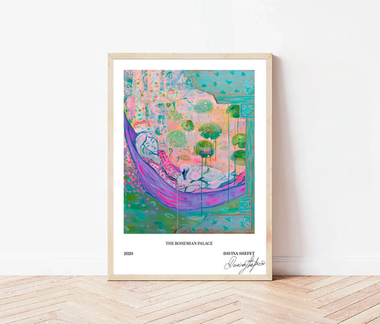 Signed Open Edition Print - Girl and Swan