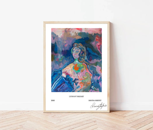 Signed Open Edition Print - Mozart as a Child